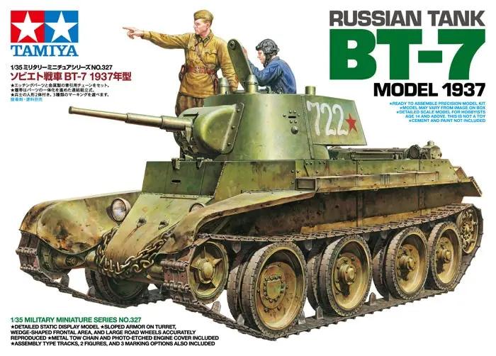 Tamiya 1:35 RUSSIAN TANK BT-7 MODEL 1937 Plastic Model Kit