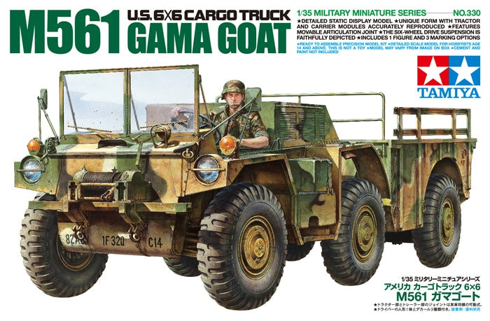 Tamiya 1:35 M561 Gama Goat Plastic Model Kit Tamiya