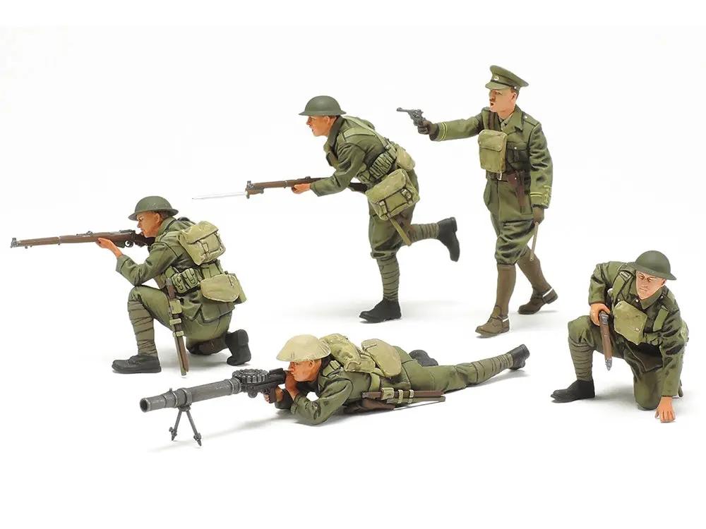 Tamiya 1:35 WWI BRITISH INFANTRY SET Plastic Model Kit