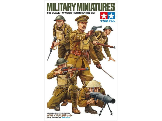 Tamiya 1:35 WWI BRITISH INFANTRY SET Plastic Model Kit