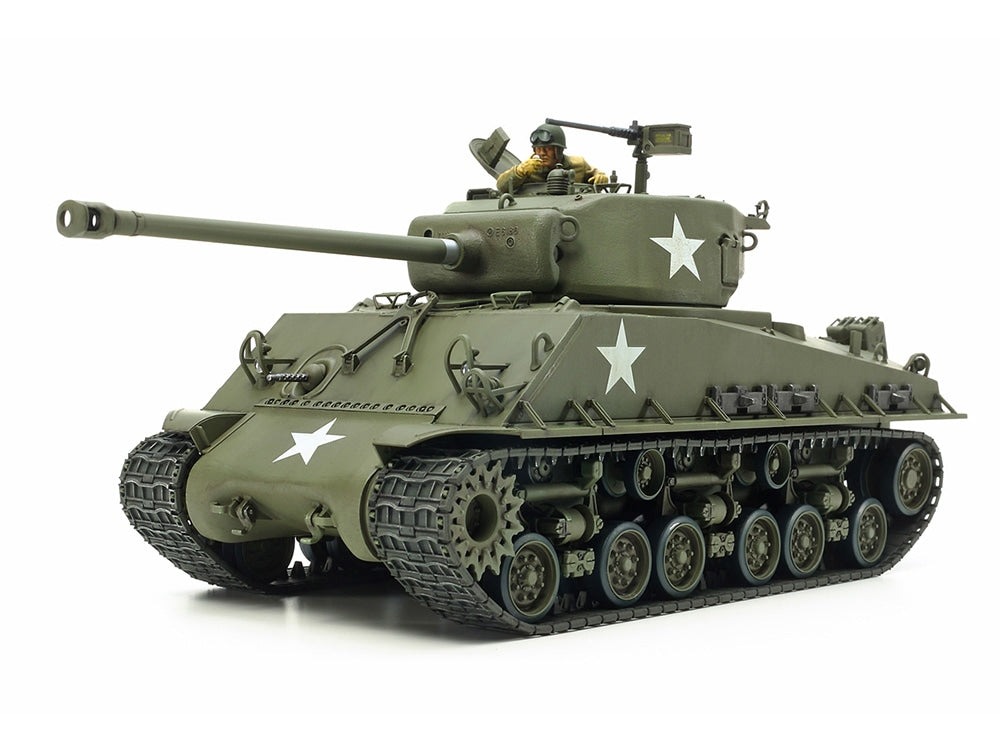 Tamiya 1:35 U.S. Medium Tank M4A3E8 Sherman "Easy Eight" European Theatre Plastic Model Kit Tamiya