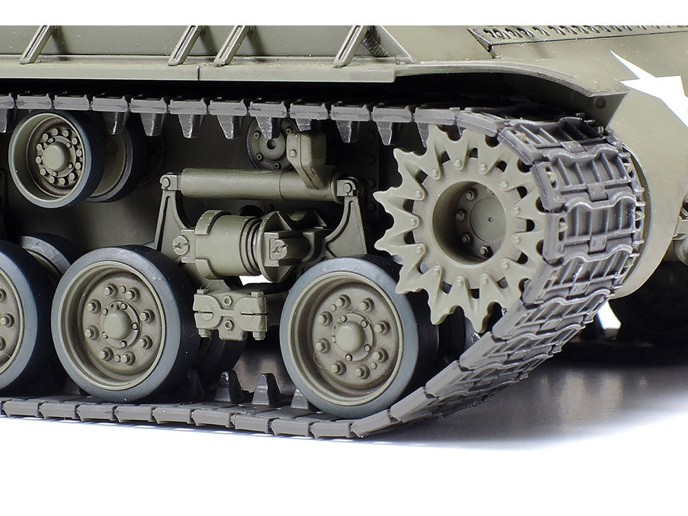Tamiya 1:35 U.S. Medium Tank M4A3E8 Sherman "Easy Eight" European Theatre Plastic Model Kit Tamiya