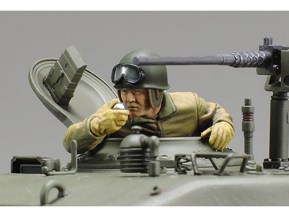 Tamiya 1:35 U.S. Medium Tank M4A3E8 Sherman "Easy Eight" European Theatre Plastic Model Kit Tamiya