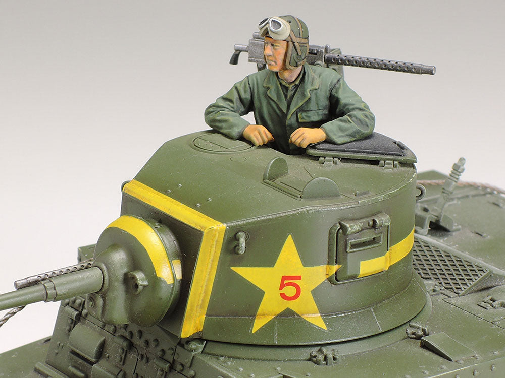 Tamiya 1:35 U.S. Light Tank M3 Stuart Late Production Plastic Model Kit Tamiya