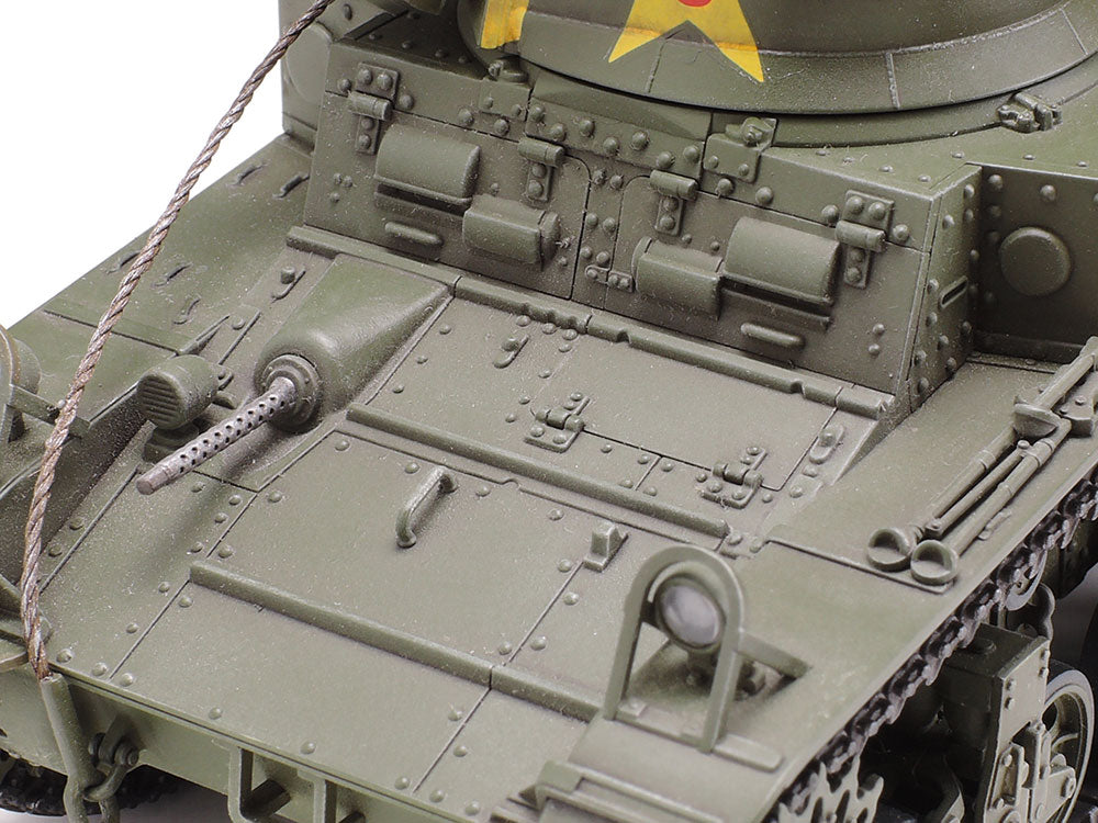 Tamiya 1:35 U.S. Light Tank M3 Stuart Late Production Plastic Model Kit Tamiya