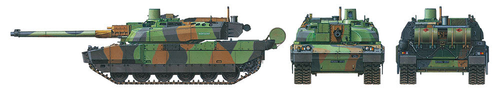 Tamiya 1:35 French Main Battle Tank Leclerc Series 2 Plastic Model Kit Tamiya