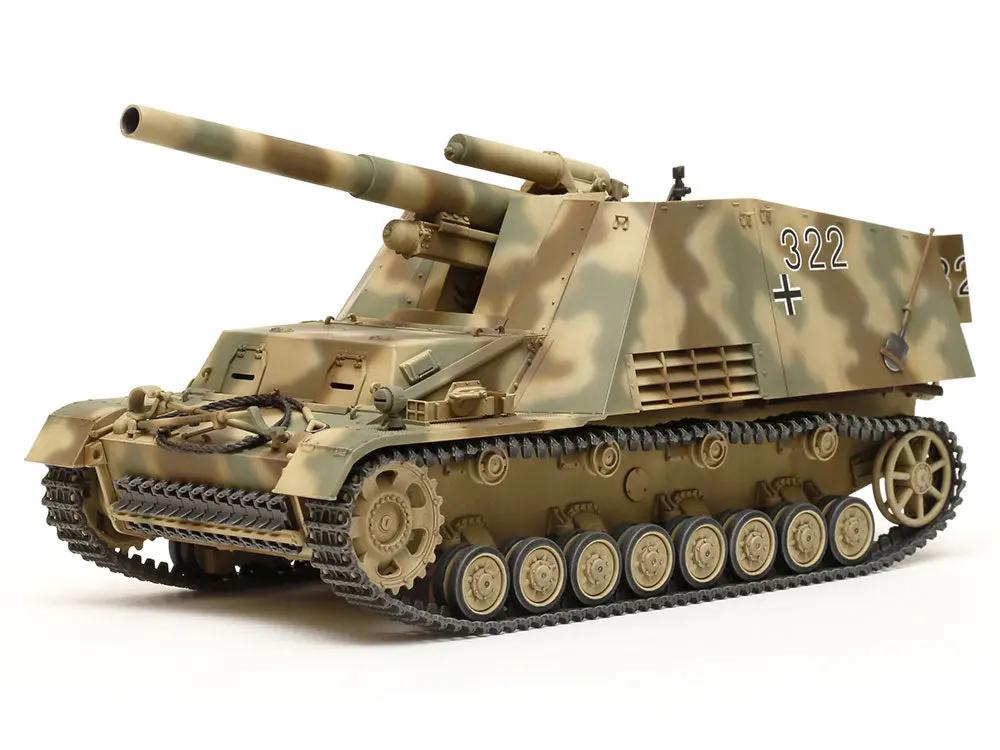Tamiya 1:35 GERMAN HEAVY SELF-PROPELLED HOWITZER HUMMEL (LATE PRODUCTION) Plastic Model Kit