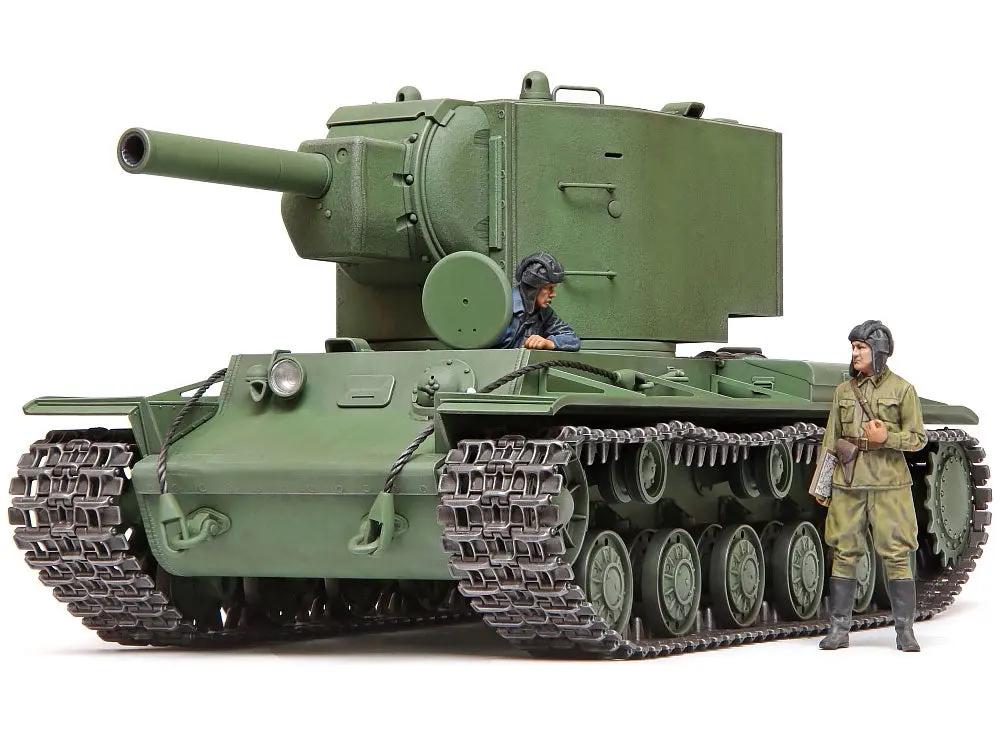 Tamiya 1:35 RUSSIAN HEAVY TANK KV-2 Plastic Model Kit