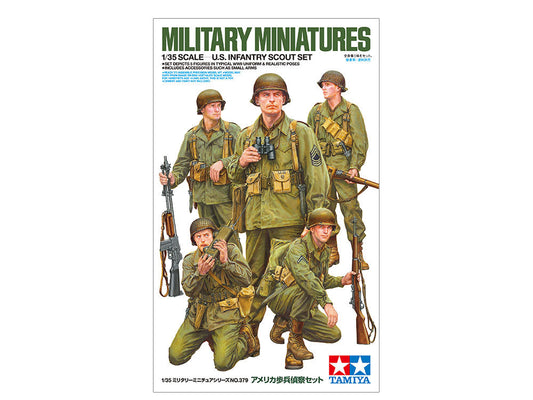 Tamiya 1:35 U.S. Infantry Scout Set Plastic Model Kit Tamiya