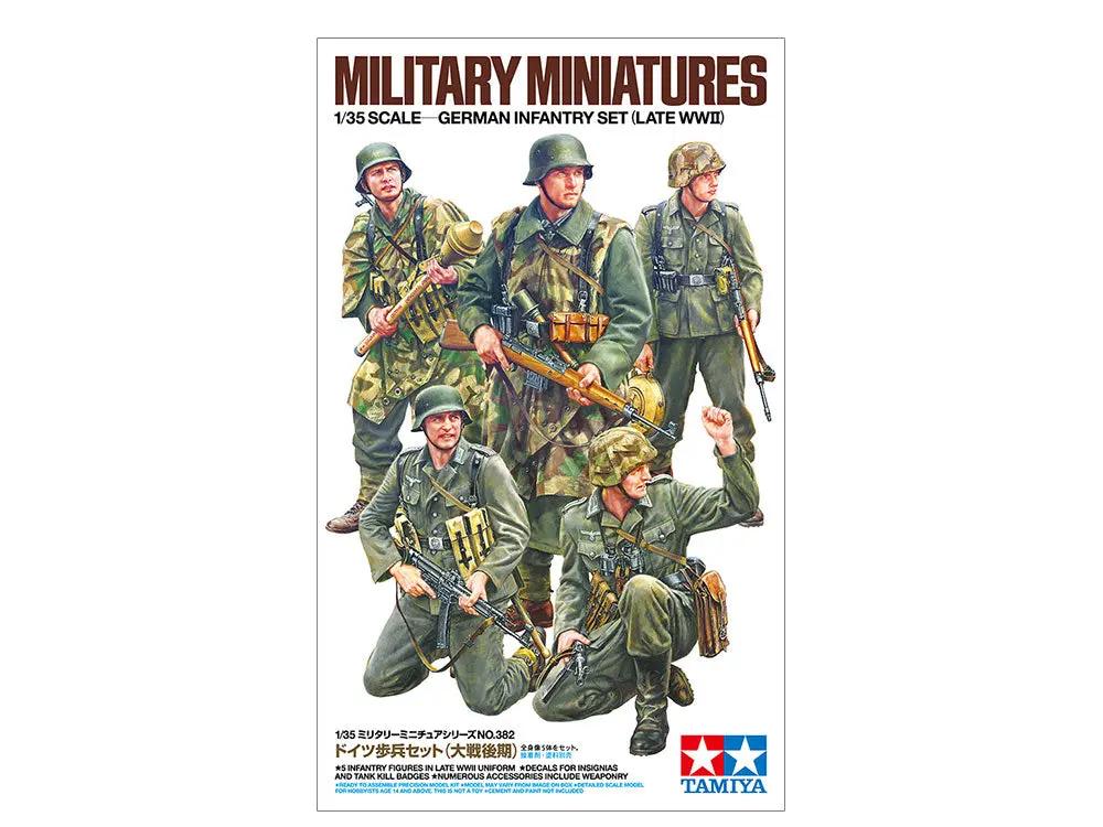 Tamiya 1:35 GERMAN INFANTRY SET (LATE WWII)