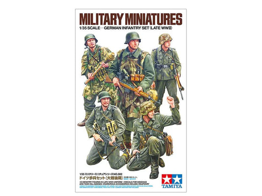 Tamiya 1:35 GERMAN INFANTRY SET (LATE WWII)