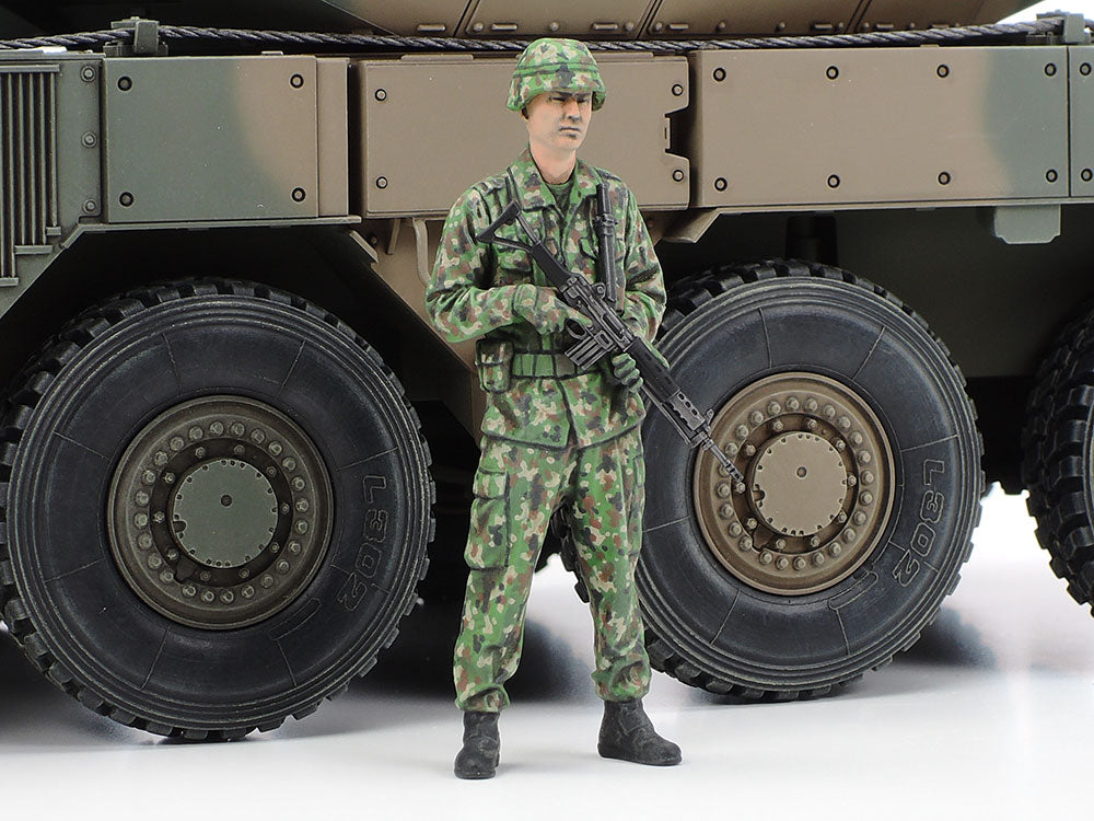 Tamiya 1:35 JGSDF Type 16 MCV C5 Combat Vehicle with Winch Plastic Model Kit Tamiya