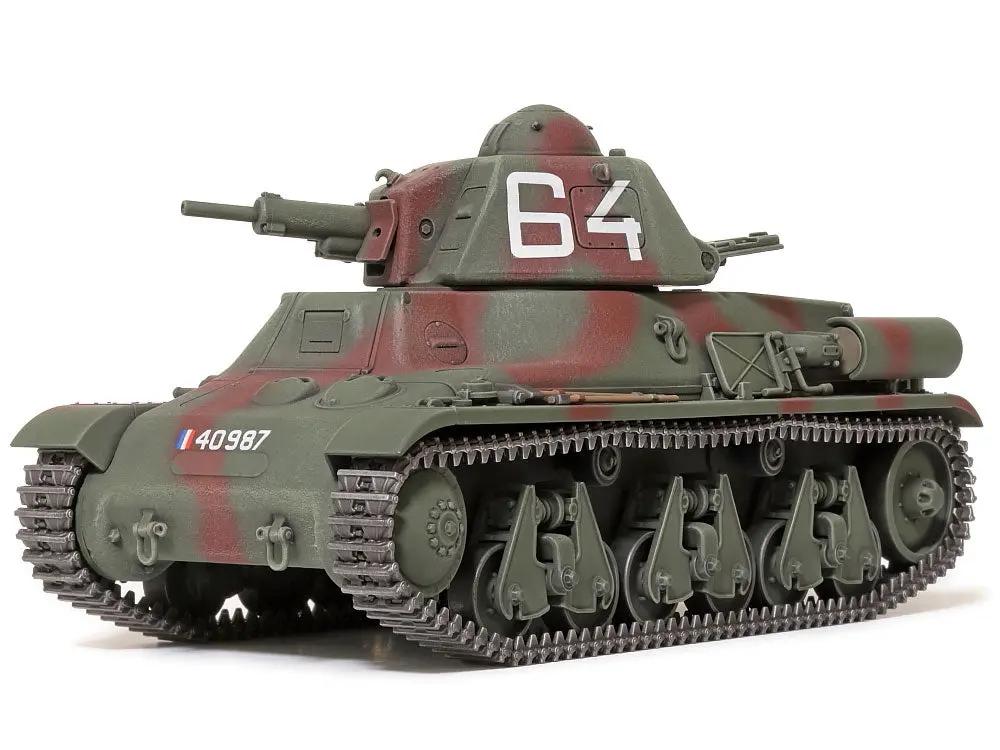 Tamiya 1/35 FRENCH LIGHT TANK H39 Plastic Model Kit