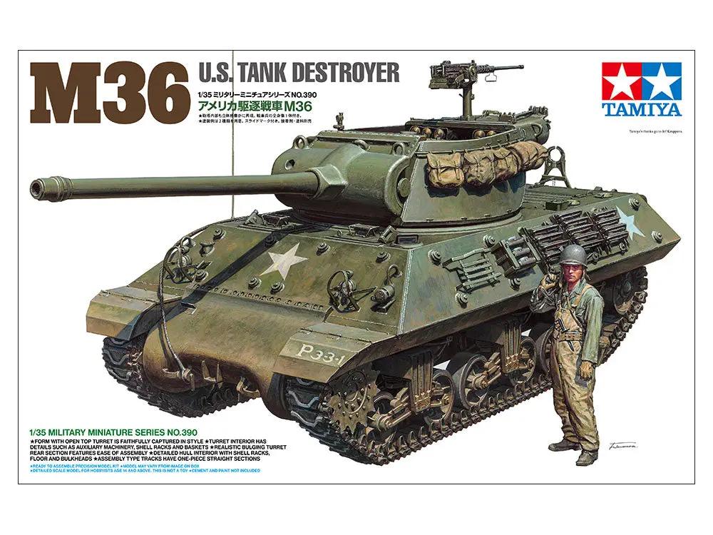 Tamiya 1/35 US Tank Destroyer M36 Plastic Model Kit