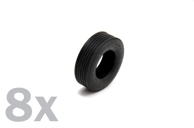 Italeri 1/24 Trailer Rubber Tyres Plastic Model Kit Italeri