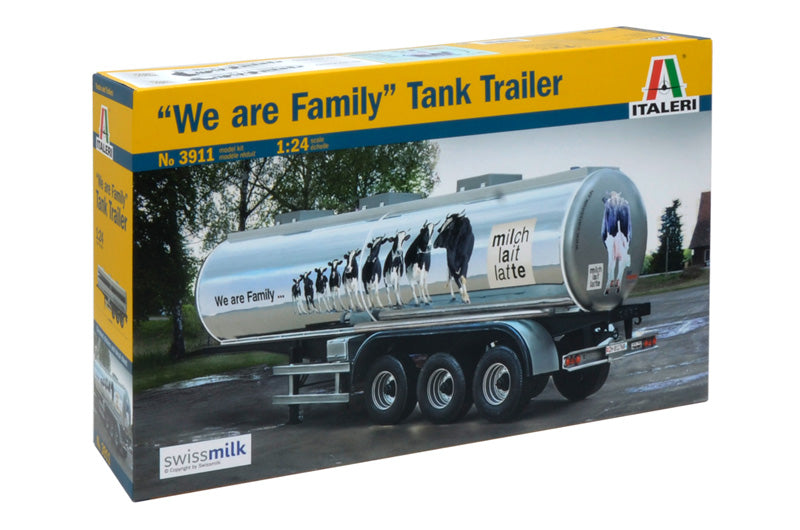 Italeri 1:24 CLASSIC TANK TRAILER "We are family"