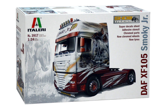 Italeri 1/24 DAF XF 105 SMOKY JR. Truck Plastic Model Kit Italeri