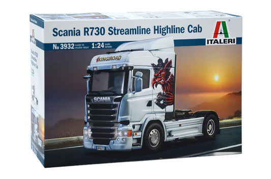 Italeri 1/24 SCANIA R730 STREAMLINE HIGHLINE CAB Plastic Model Kit Italeri