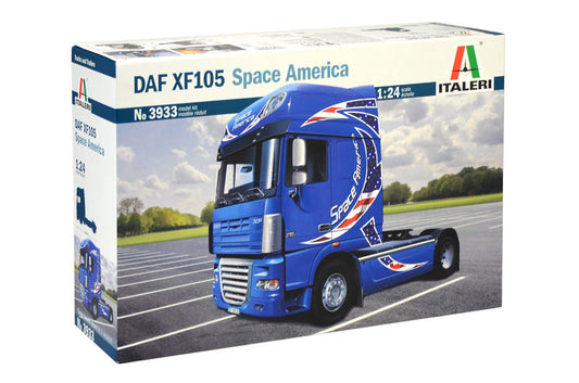 Italeri 1/24 DAF XF-105 "SPACE AMERICA" Plastic Model Kit Italeri