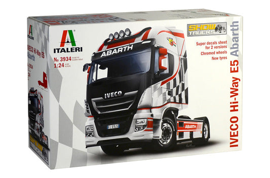 Italeri 1/24 IVECO HI-WAY E5 ABARTH Plastic Model Kit Italeri