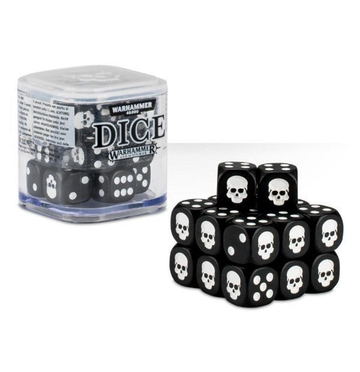 Warhammer 40000 Plastic Dice Set Various Colours Warhammer
