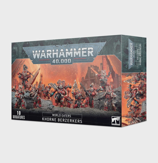Warhammer 40000: World Eaters Khorne Berzerkers Games Workshop