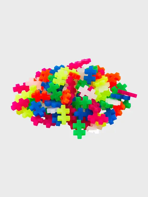 Plus Plus Neon Colourmix 100pce Tube Plus Plus