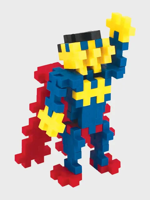 Plus Plus Superhero 100pce Tube Plus Plus