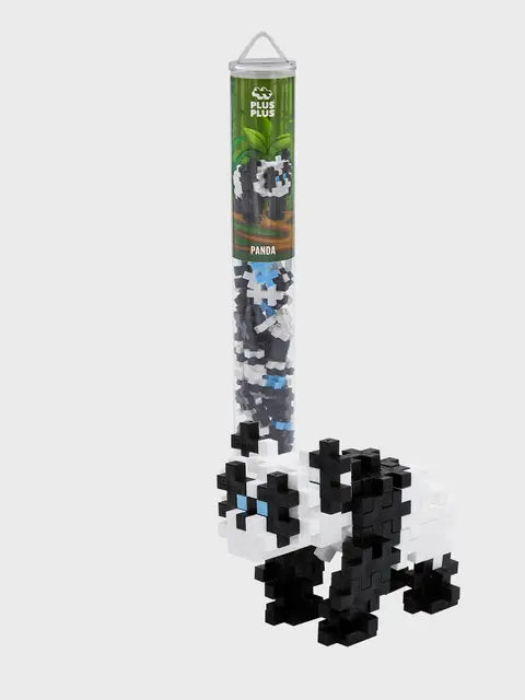 Plus Plus Panda 100pce Tube Plus Plus