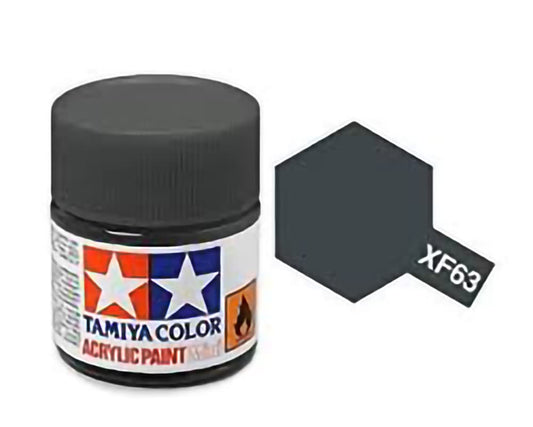Tamiya Color Acrylic Paint XF-63 German Grey 10ml
