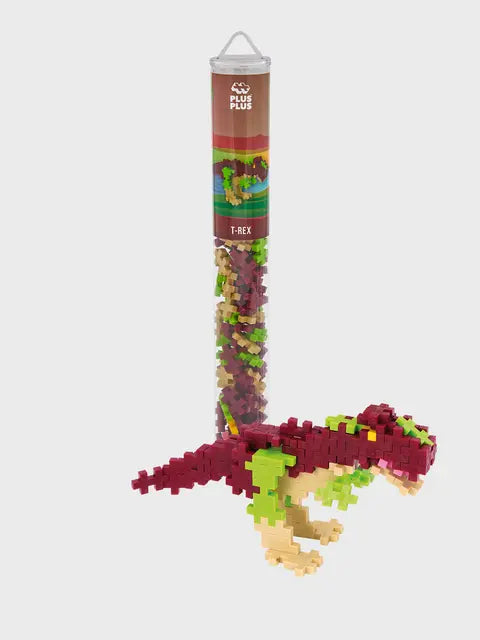 Plus Plus T-Rex 100pce Tube Plus Plus