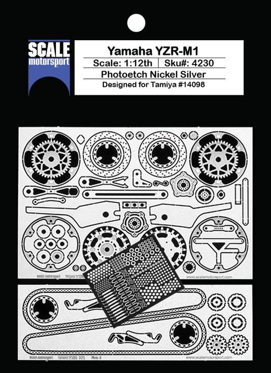 Scale Motorsport 1/12 Yamaha YZR-M1 04' Photoetch Set Scale Motorsport