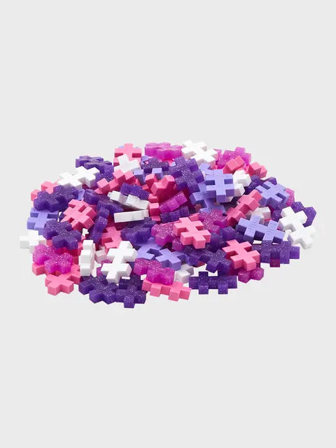 Plus Plus Glitter Colourmix 100pce Tube Plus Plus
