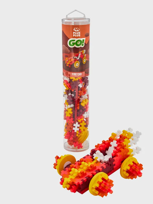 Plus Plus Colour Cars Fire Tube Plus Plus