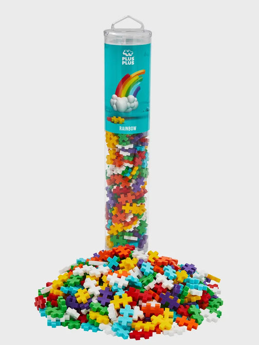 Plus Plus Rainbow Colourmix 240pce tube Plus Plus