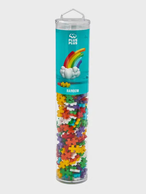 Plus Plus Rainbow Colourmix 240pce tube Plus Plus