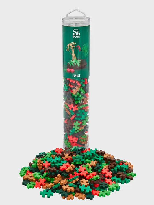 Plus Plus Jungle Colourmix 240pce tube Plus Plus