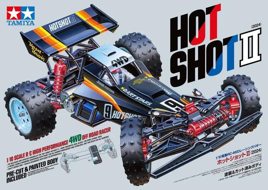 Tamiya 1/10 R/C Hotshot II 2024 Kit (EXC ESC)