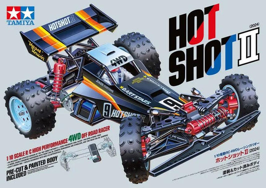 Tamiya 1/10 R/C Hotshot II 2024 Kit (EXC ESC)