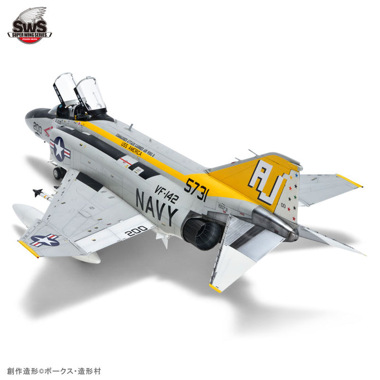 Zoukei Mura 1/48 F-4J Phantom II Navy Plastic Model Kit Zoukei Mura