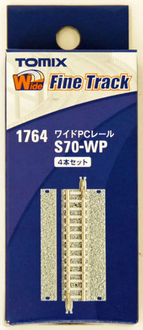 Tomix 1764 Wide PC 70mm Straight Track S70-WP(F) (4 pieces) (N scale) Tomix