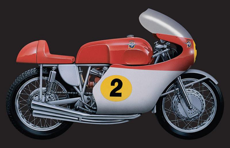 Italeri 1/9 MV AGUSTA 500 cc. 4 CYLINDERS - 1964 Plastic Model Kit Italeri