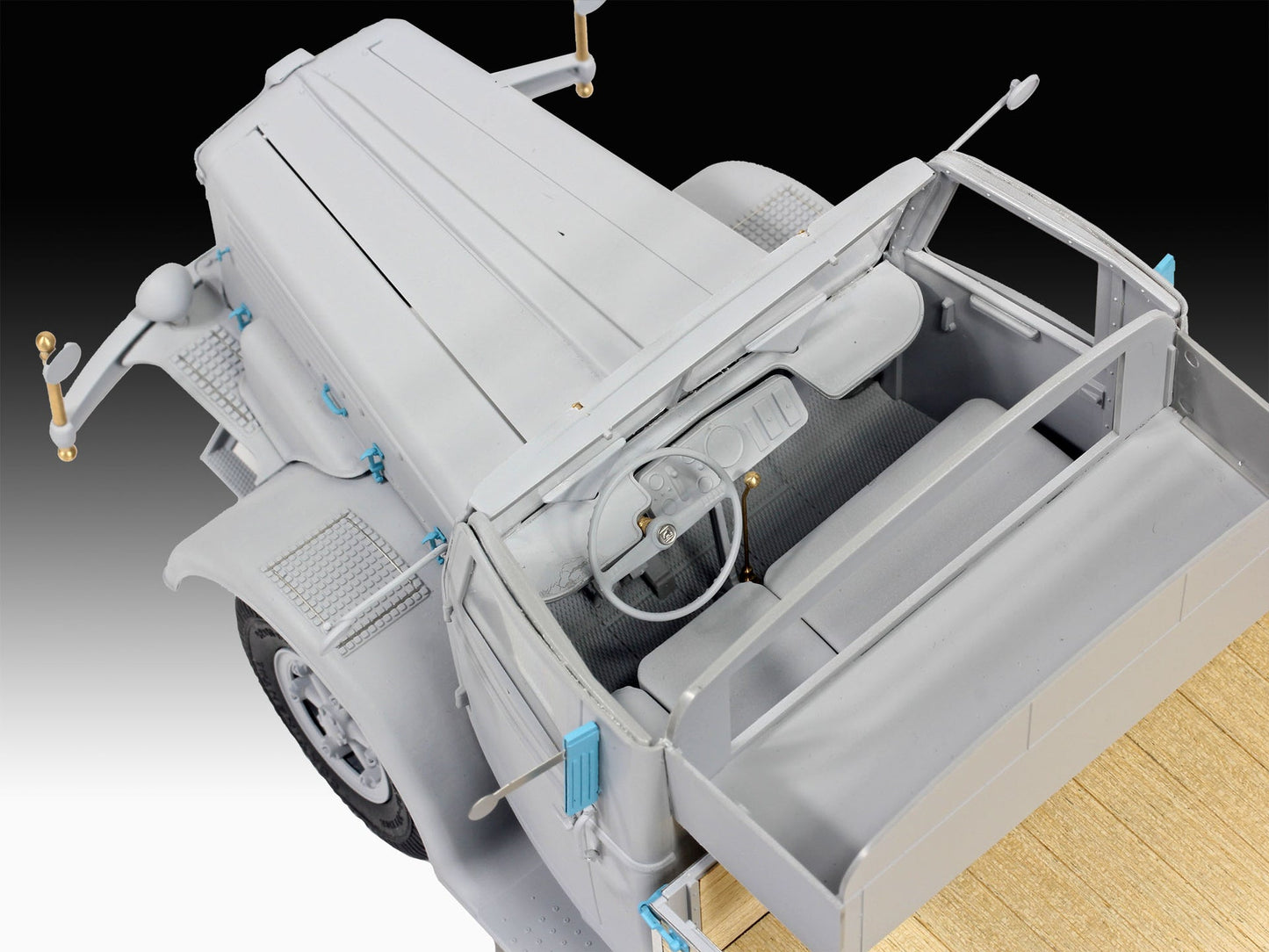 Revell Platinum 1/24 Büssing 8000 S 13 with trailer Revell