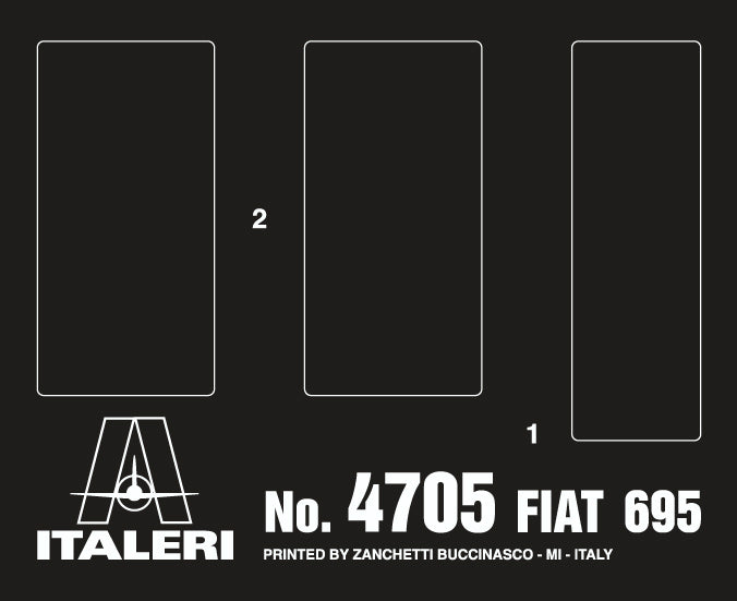 Italeri 1/12 FIAT Abarth 695SS/Assetto Corsa Plastic Model Kit Italeri