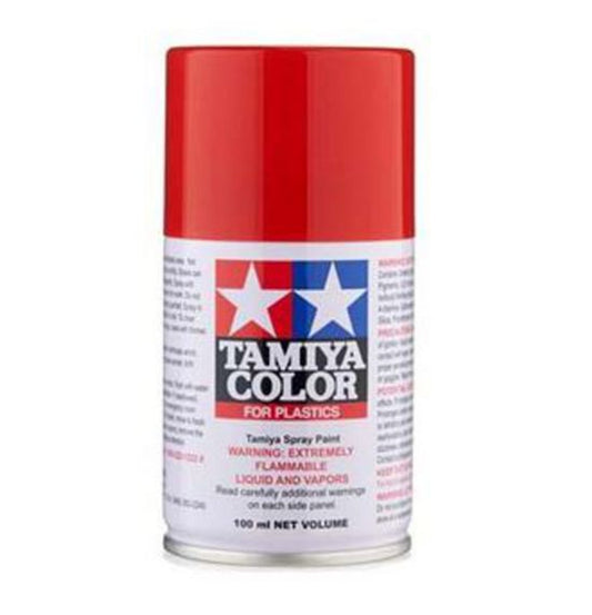 Tamiya Color Spray TS-86 Gloss Pure Red 100ml