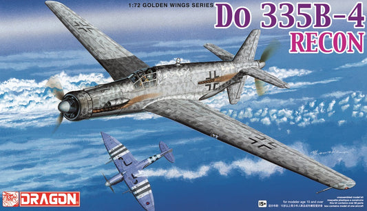 Dragon 1/72 Do 335B-4 Recon Plastic Model Kit Dragon