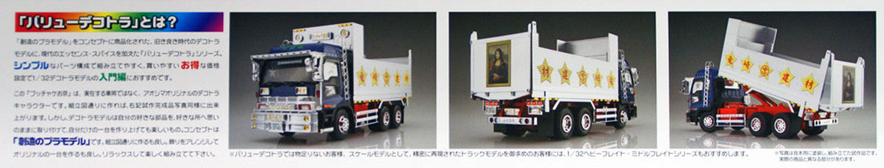 Aoshima 1/32 Japanese Decoration Truck Bucchake Okyo Deep Box Aoshima