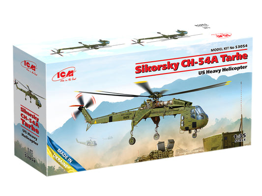 ICM 1:35 Sikorsky CH-54A Tarhe Helicopter