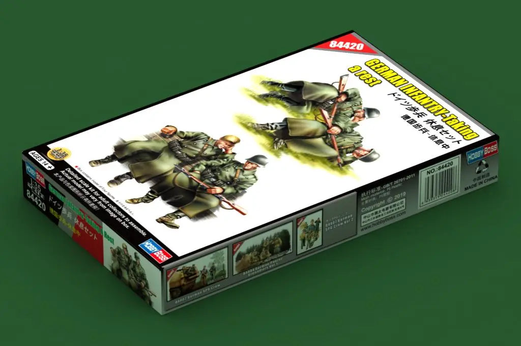 HobbyBoss 1/35 GERMAN INFANTRY-Taking a rest Plastic Model Kit HobbyBoss