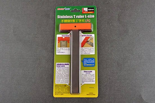 Trumpeter Stainless T Ruler L-size Modelling Tool - Franklin Hobbies Ltd